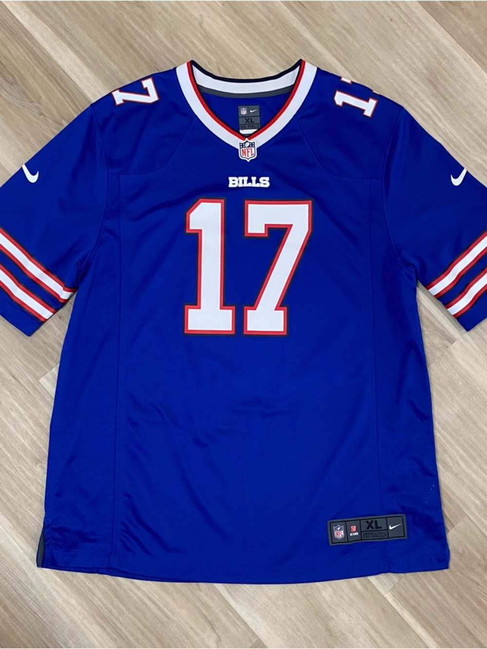 Nike #17 Josh Allen Buffalo Bills Football Jersey Mens XL